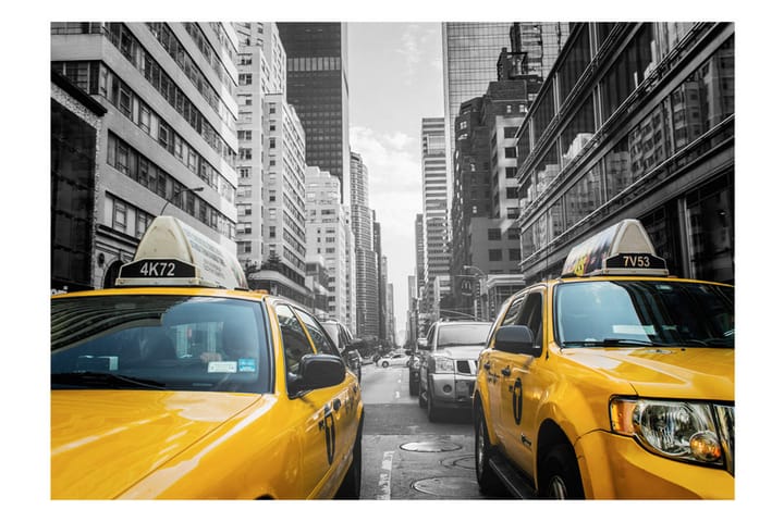 Valokuvatapetti New York Taxi 100x70 - Artgeist sp. z o. o. - Sisustustuotteet - Seinäkoristeet - Tapetit - Valokuvatapetit