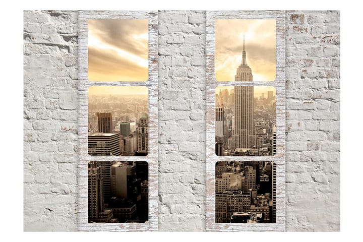 Valokuvatapetti New York View From The Window 250x175 - Artgeist sp. z o. o. - Valokuvatapetit