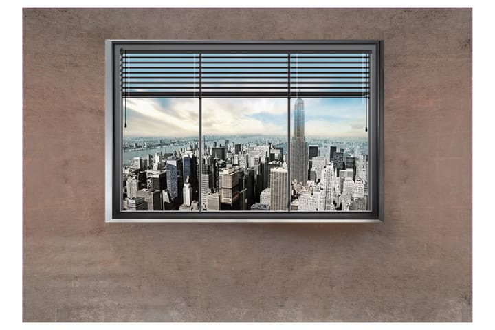 Valokuvatapetti New York Window 100x70 - Artgeist sp. z o. o. - Sisustustuotteet - Seinäkoristeet - Tapetit - Valokuvatapetit