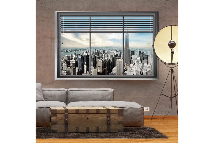 Valokuvatapetti New York Window 100x70 - Artgeist sp. z o. o. - Sisustustuotteet - Seinäkoristeet - Tapetit - Valokuvatapetit