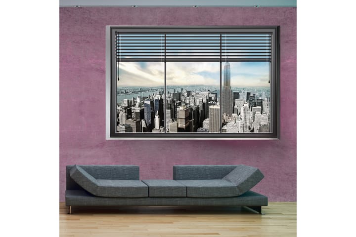 Valokuvatapetti New York Window II 200x140 - Artgeist sp. z o. o. - Sisustustuotteet - Seinäkoristeet - Tapetit - Valokuvatapetit