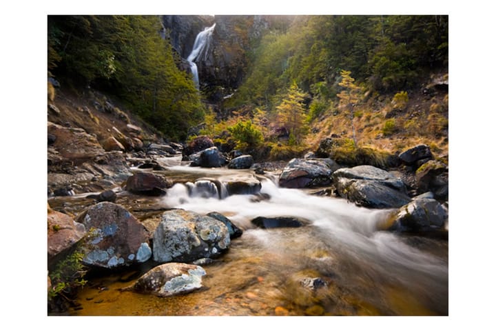 Valokuvatapetti Ohakune Waterfalls In New Zealand 350x270 - Artgeist sp. z o. o. - Sisustustuotteet - Seinäkoristeet - Tapetit - Valokuvatapetit