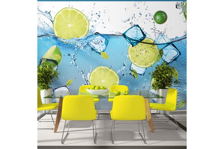 Valokuvatapetti Refreshing Lemonade 200x140 - Artgeist sp. z o. o. - Sisustustuotteet - Seinäkoristeet - Tapetit - Valokuvatapetit