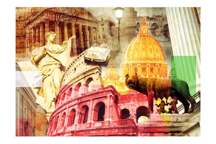 Valokuvatapetti Rome Collage 100x70 - Artgeist sp. z o. o. - Sisustustuotteet - Seinäkoristeet - Tapetit - Valokuvatapetit