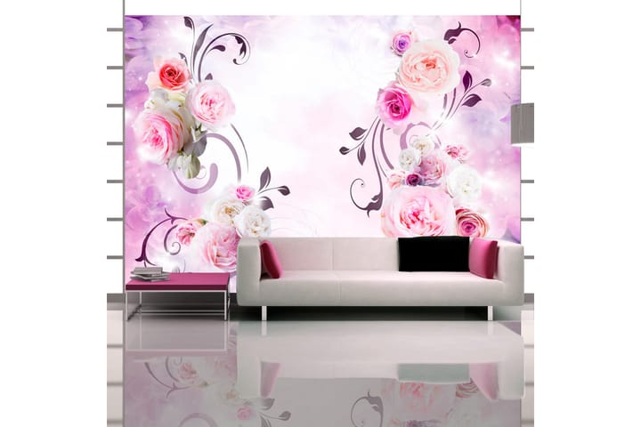 Valokuvatapetti Rose Variations 100x70 - Artgeist sp. z o. o. - Sisustustuotteet - Seinäkoristeet - Tapetit - Valokuvatapetit