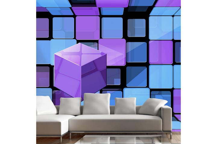 Valokuvatapetti Rubik's Cube Variation 100x70 - Artgeist sp. z o. o. - Sisustustuotteet - Seinäkoristeet - Tapetit - Valokuvatapetit