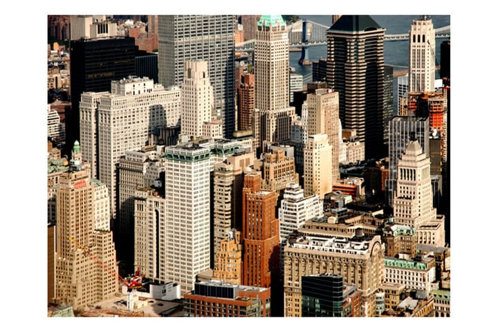 Valokuvatapetti Skyscrapers Manhattan 200x154 - Artgeist sp. z o. o. - Sisustustuotteet - Seinäkoristeet - Tapetit - Valokuvatapetit