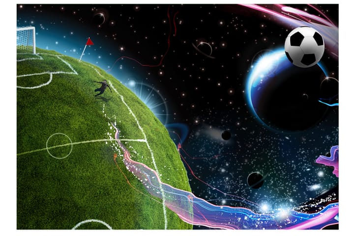 Valokuvatapetti Space Match 350x245 - Artgeist sp. z o. o. - Sisustustuotteet - Seinäkoristeet - Tapetit - Valokuvatapetit