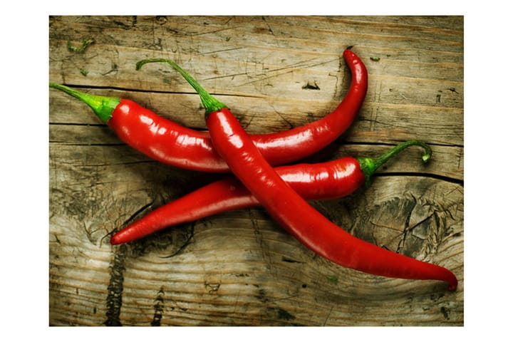 Valokuvatapetti Spicy Chili Peppers 350x270 - Artgeist sp. z o. o. - Sisustustuotteet - Seinäkoristeet - Tapetit - Valokuvatapetit