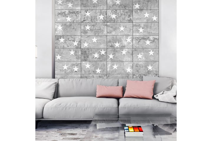 Valokuvatapetti Stars On Concrete 50x1000 - Artgeist sp. z o. o. - Sisustustuotteet - Seinäkoristeet - Tapetit - Valokuvatapetit