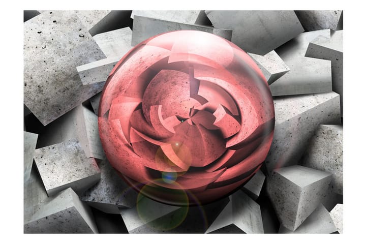 Valokuvatapetti Stone Rose 100x70 - Artgeist sp. z o. o. - Sisustustuotteet - Seinäkoristeet - Tapetit - Valokuvatapetit