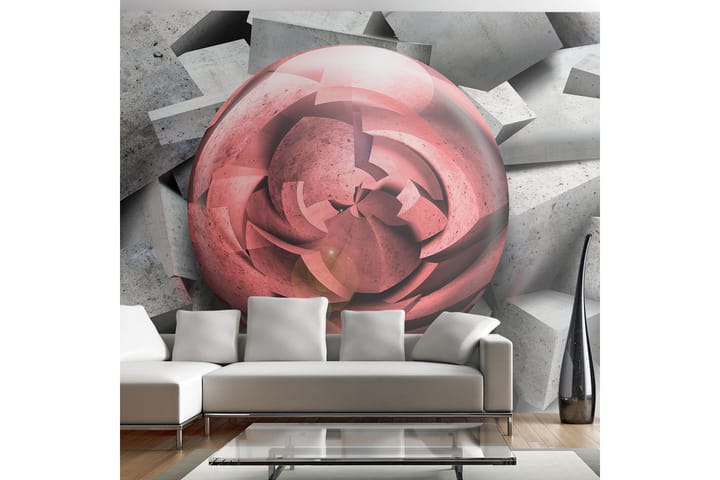 Valokuvatapetti Stone Rose 100x70 - Artgeist sp. z o. o. - Sisustustuotteet - Seinäkoristeet - Tapetit - Valokuvatapetit