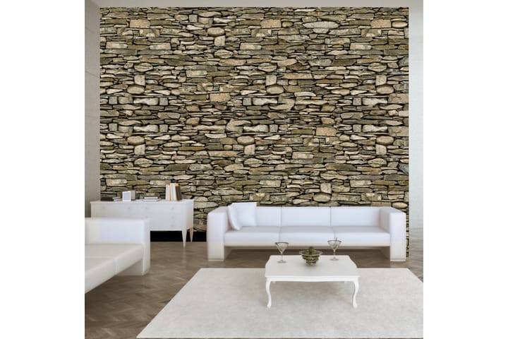 Valokuvatapetti Stone Wall 200x140 - Artgeist sp. z o. o. - Sisustustuotteet - Seinäkoristeet - Tapetit - Valokuvatapetit