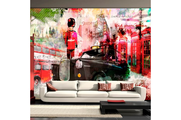 Valokuvatapetti Streets Of London 100x70 - Artgeist sp. z o. o. - Sisustustuotteet - Seinäkoristeet - Tapetit - Valokuvatapetit