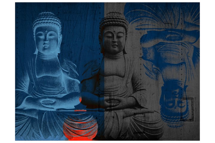 Valokuvatapetti Three Incarnations By Buddha 200x154 - Artgeist sp. z o. o. - Sisustustuotteet - Seinäkoristeet - Tapetit - Valokuvatapetit