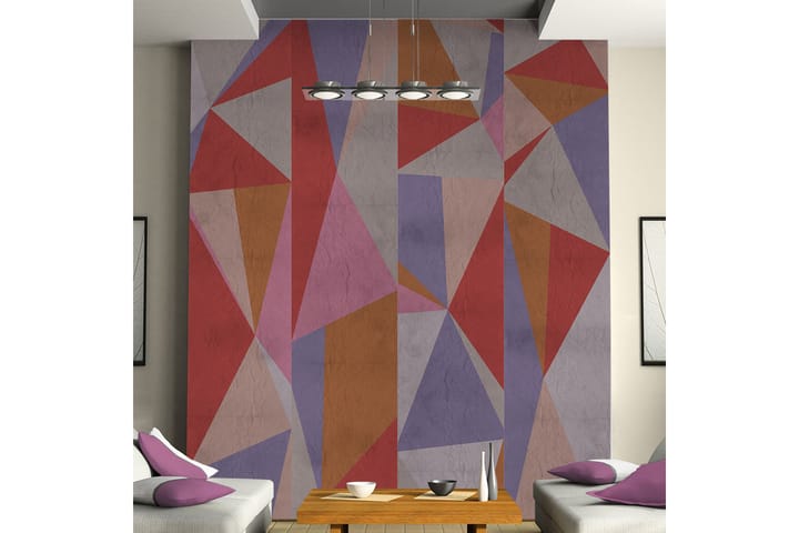 Valokuvatapetti Triangles! 50x1000 - Artgeist sp. z o. o. - Sisustustuotteet - Seinäkoristeet - Tapetit - Valokuvatapetit