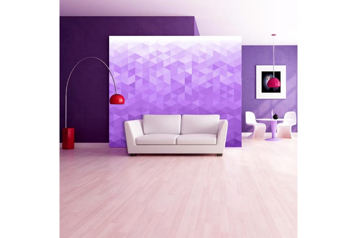 Valokuvatapetti Violet Pixel 250x175 - Artgeist sp. z o. o. - Sisustustuotteet - Seinäkoristeet - Tapetit - Valokuvatapetit