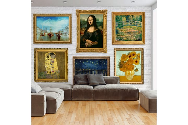 Valokuvatapetti Wall Of Treasures 150x105 - Artgeist sp. z o. o. - Sisustustuotteet - Seinäkoristeet - Tapetit - Valokuvatapetit