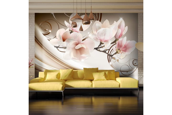 Valokuvatapetti Waves Of Magnolia 100x70 - Artgeist sp. z o. o. - Sisustustuotteet - Seinäkoristeet - Tapetit - Valokuvatapetit