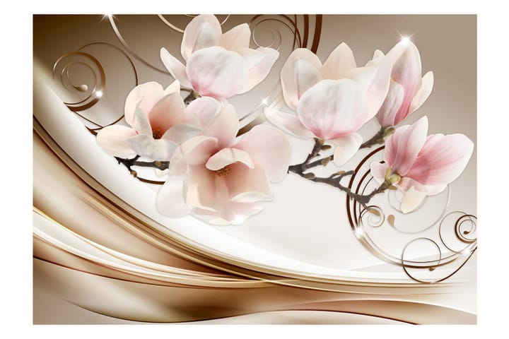 Valokuvatapetti Waves Of Magnolia 100x70 - Artgeist sp. z o. o. - Sisustustuotteet - Seinäkoristeet - Tapetit - Valokuvatapetit