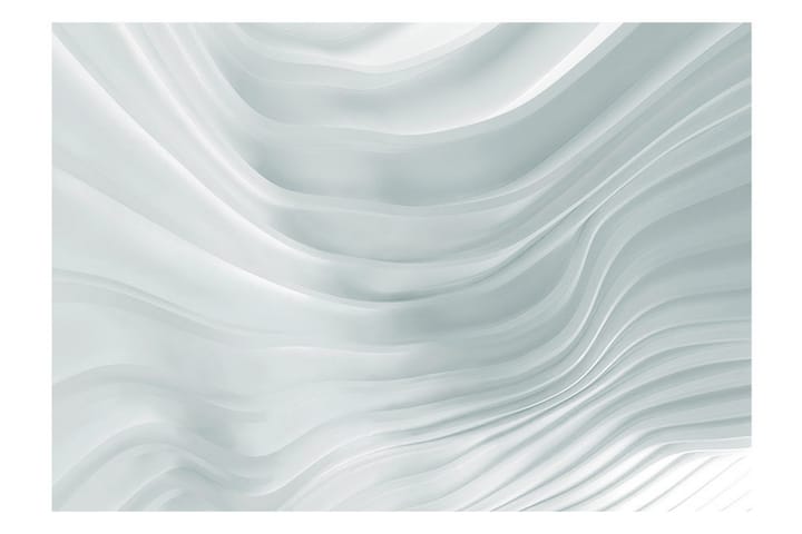 Valokuvatapetti Waving White 250x175 - Artgeist sp. z o. o. - Sisustustuotteet - Seinäkoristeet - Tapetit - Valokuvatapetit