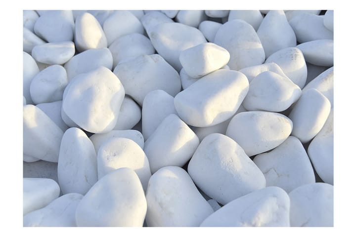 Valokuvatapetti White Pebbles 100x70 - Artgeist sp. z o. o. - Sisustustuotteet - Seinäkoristeet - Tapetit - Valokuvatapetit