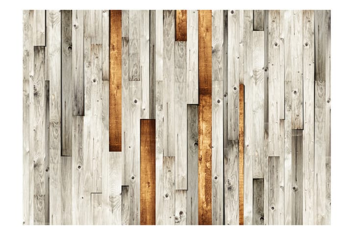 Valokuvatapetti Wooden Theme 100x70 - Artgeist sp. z o. o. - Sisustustuotteet - Seinäkoristeet - Tapetit - Valokuvatapetit