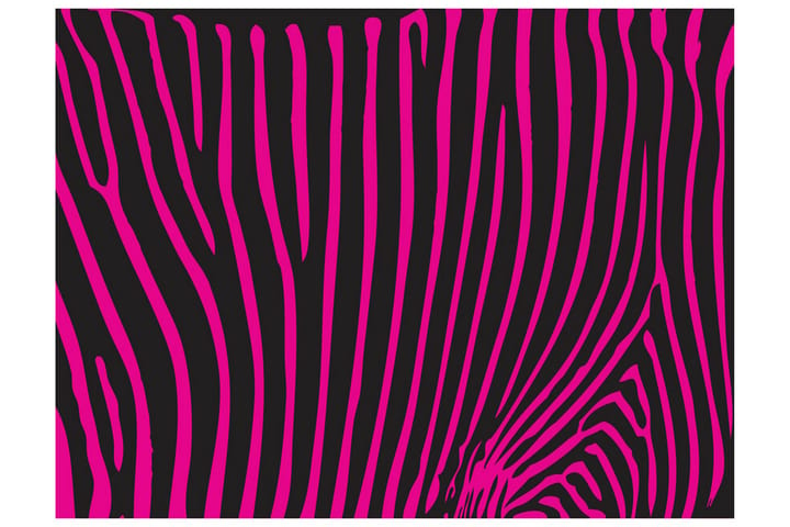 Valokuvatapetti Zebra Kuvio Violetti 300x231 - Artgeist sp. z o. o. - Sisustustuotteet - Seinäkoristeet - Tapetit - Valokuvatapetit