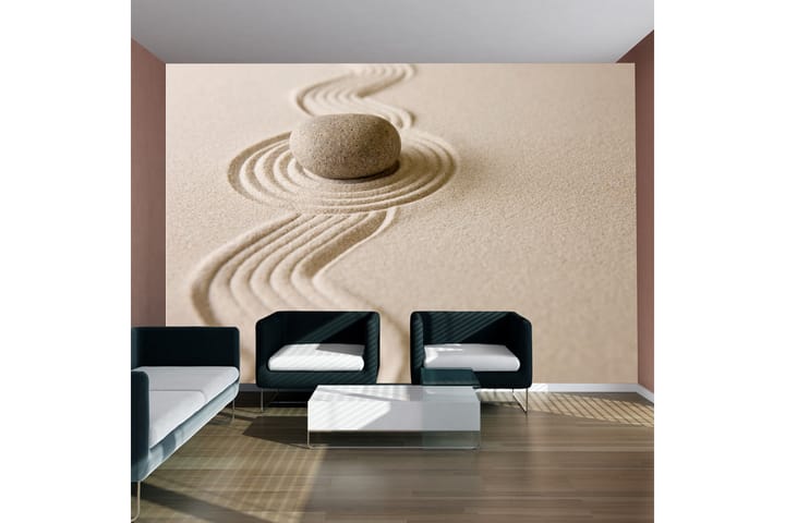 Valokuvatapetti Zen Sand Garden 250x193 - Artgeist sp. z o. o. - Sisustustuotteet - Seinäkoristeet - Tapetit - Valokuvatapetit