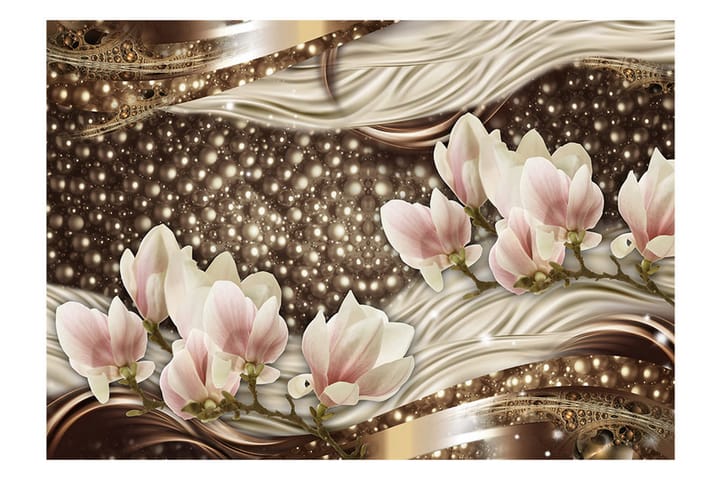 Valokuvatapetti Pearls And Magnolias 150x105 - Artgeist sp. z o. o. - Sisustustuotteet - Seinäkoristeet - Tapetit - Valokuvatapetit