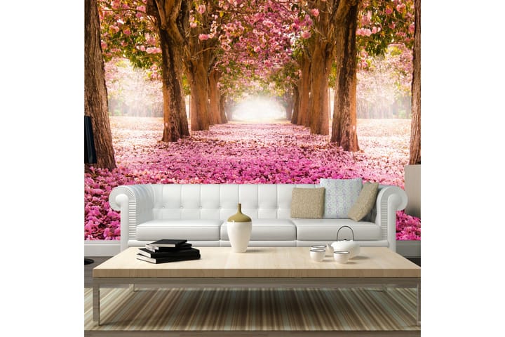 Valokuvatapetti Pink Grove 350x245 - Artgeist sp. z o. o. - Sisustustuotteet - Seinäkoristeet - Tapetit - Valokuvatapetit