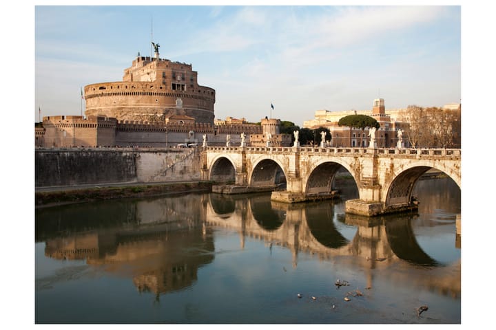 Valokuvatapetti Ponte San Angelo 300x231 - Artgeist sp. z o. o. - Sisustustuotteet - Seinäkoristeet - Tapetit - Valokuvatapetit