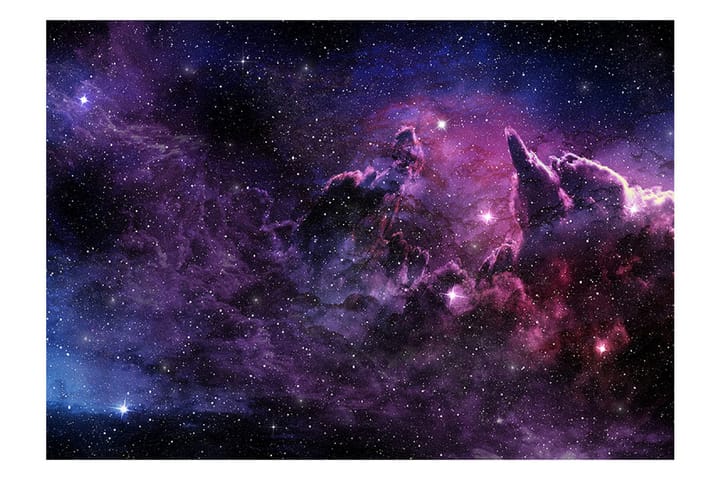 Valokuvatapetti Purple Nebula 250x175 - Artgeist sp. z o. o. - Sisustustuotteet - Seinäkoristeet - Tapetit - Valokuvatapetit