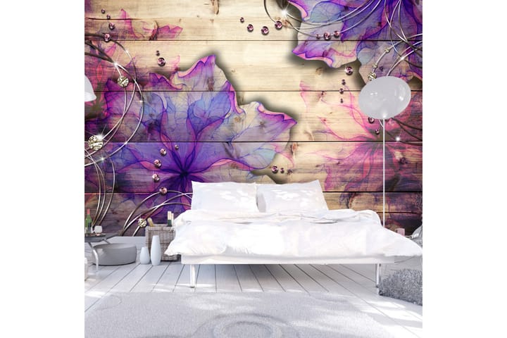 Valokuvatapetti Purple Memory 100x70 - Artgeist sp. z o. o. - Sisustustuotteet - Seinäkoristeet - Tapetit - Valokuvatapetit