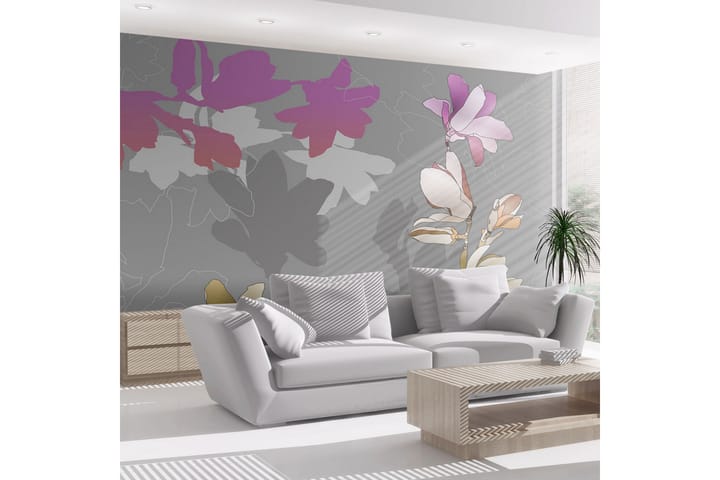 Valokuvatapetti Pastel Magnolias 200x154 - Artgeist sp. z o. o. - Sisustustuotteet - Seinäkoristeet - Tapetit - Valokuvatapetit