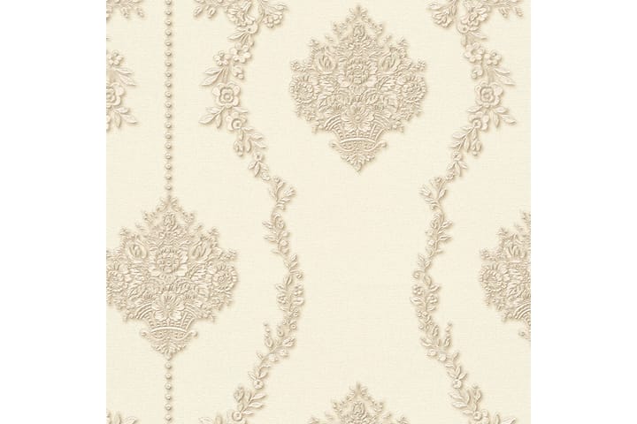 AS Creation Barock Tapetti Château Kuitu Beige - AS Creation - Sisustustuotteet - Seinäkoristeet - Tapetit - Vinyylitapetti