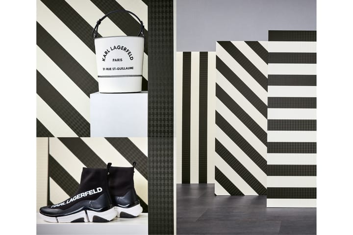 AS Creation Designer Stripes by Karl Lagerfeld - AS Creation - Sisustustuotteet - Seinäkoristeet - Tapetit - Vinyylitapetti