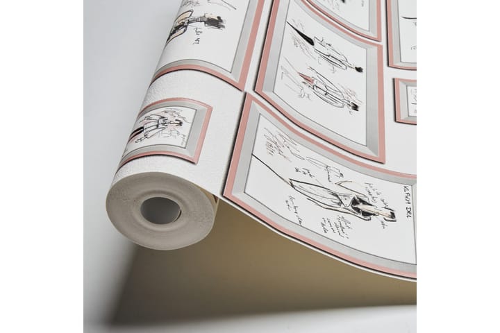 AS Creation Tapetti Sketch by Karl Lagerfeld - AS Creation - Sisustustuotteet - Seinäkoristeet - Tapetit - Vinyylitapetti
