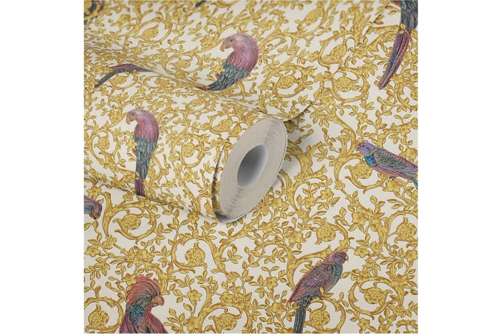 Bird Tapetti Barocco Birds by Versace - AS Creation - Sisustustuotteet - Seinäkoristeet - Tapetit - Vinyylitapetti