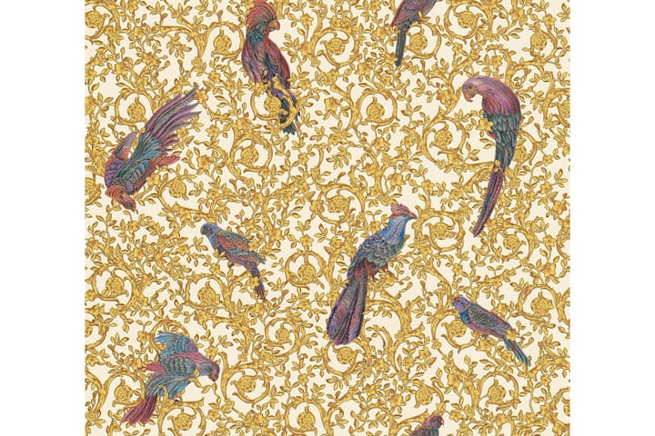 Bird Tapetti Barocco Birds by Versace - AS Creation - Sisustustuotteet - Seinäkoristeet - Tapetit - Vinyylitapetti