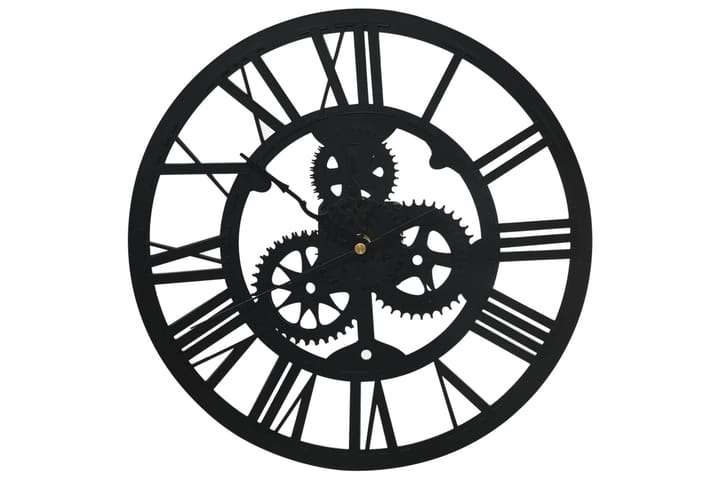 Wall Clock Black 30 cm Acrylic - Musta - Sisustustuotteet - Seinäkoristeet - Kellot