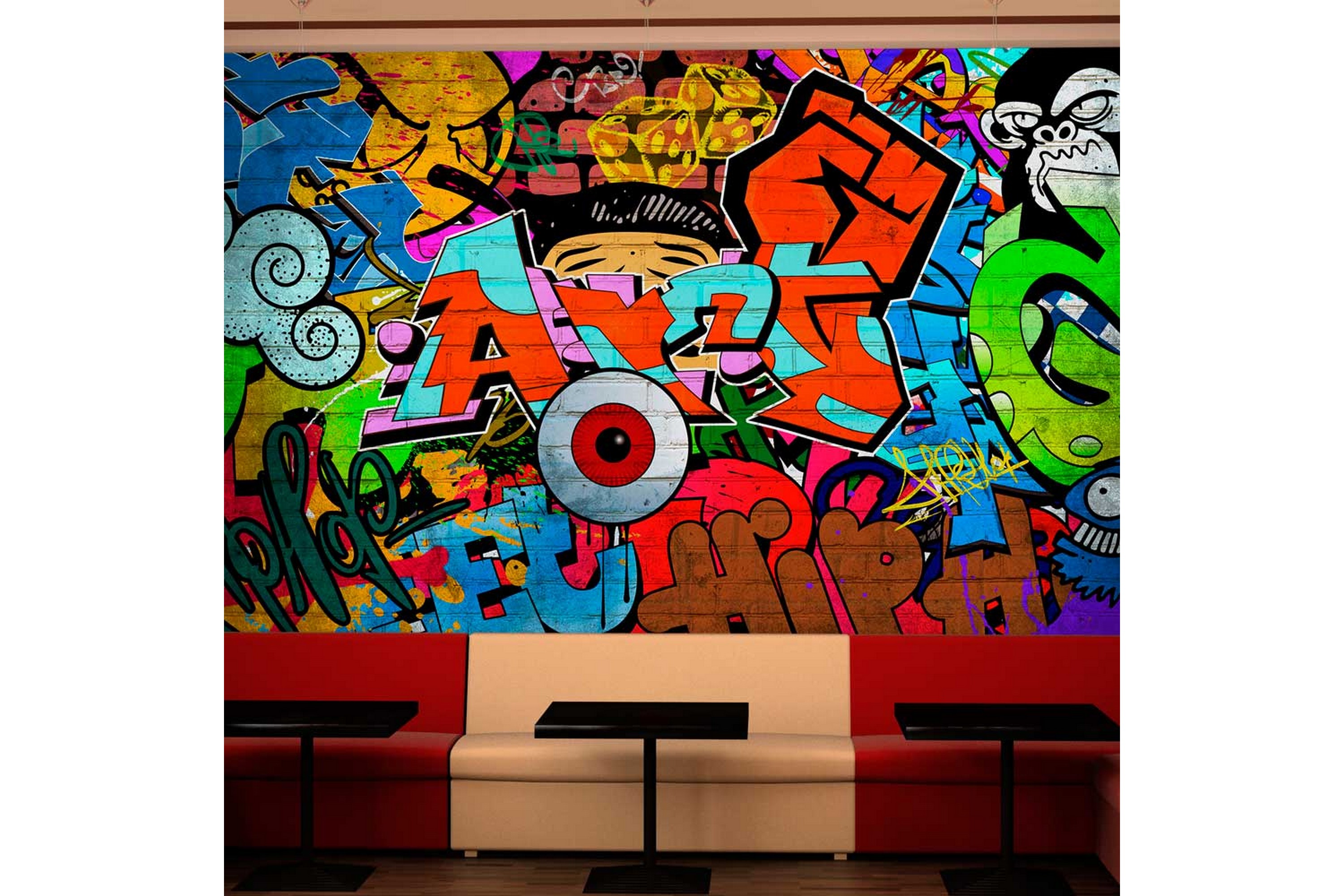 Valokuvatapetti Graffiti Art 300x210 - Artgeist sp. z o. o.