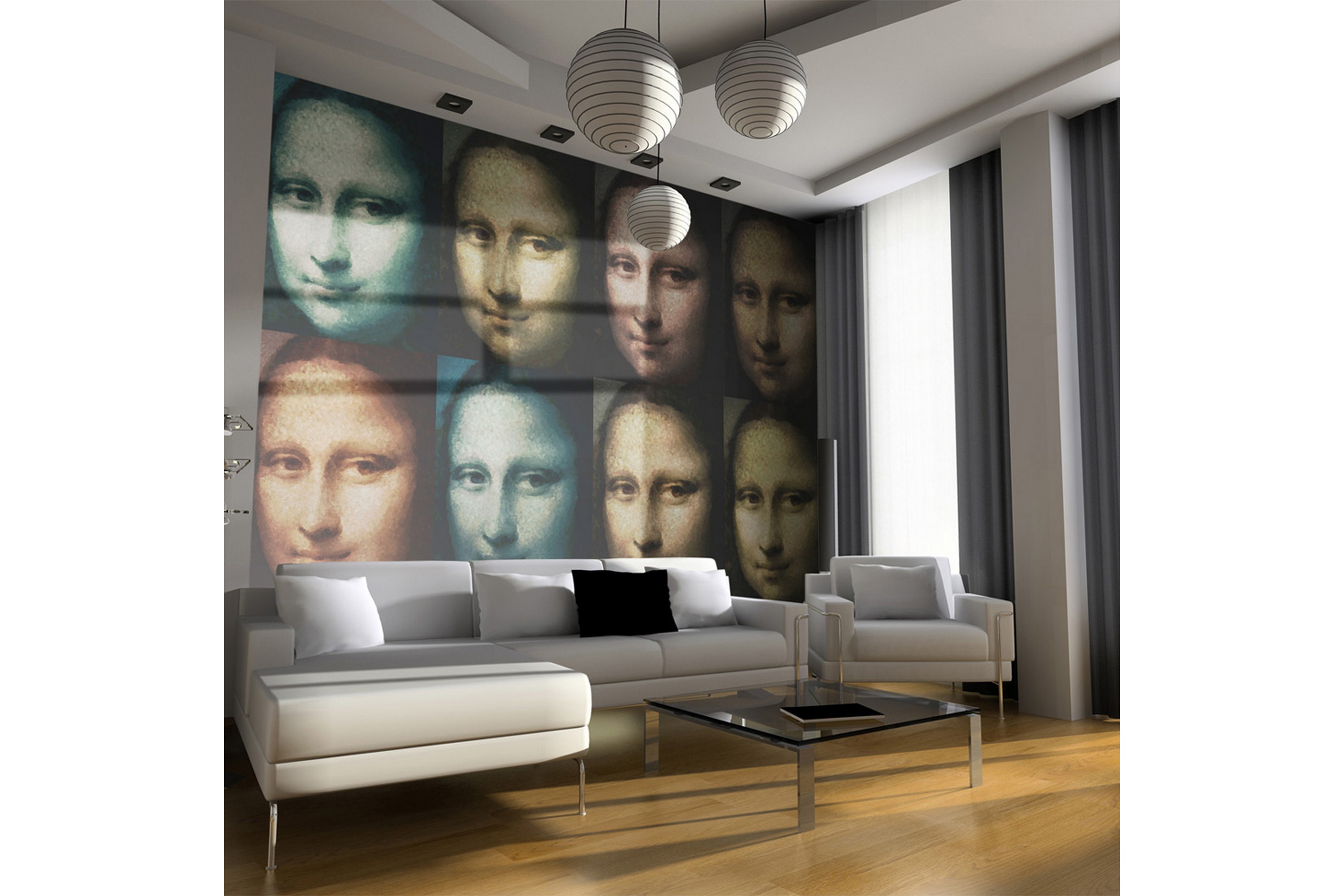 Valokuvatapetti Mona Lisa Pop Art 350x270 - Artgeist sp. z o. o.