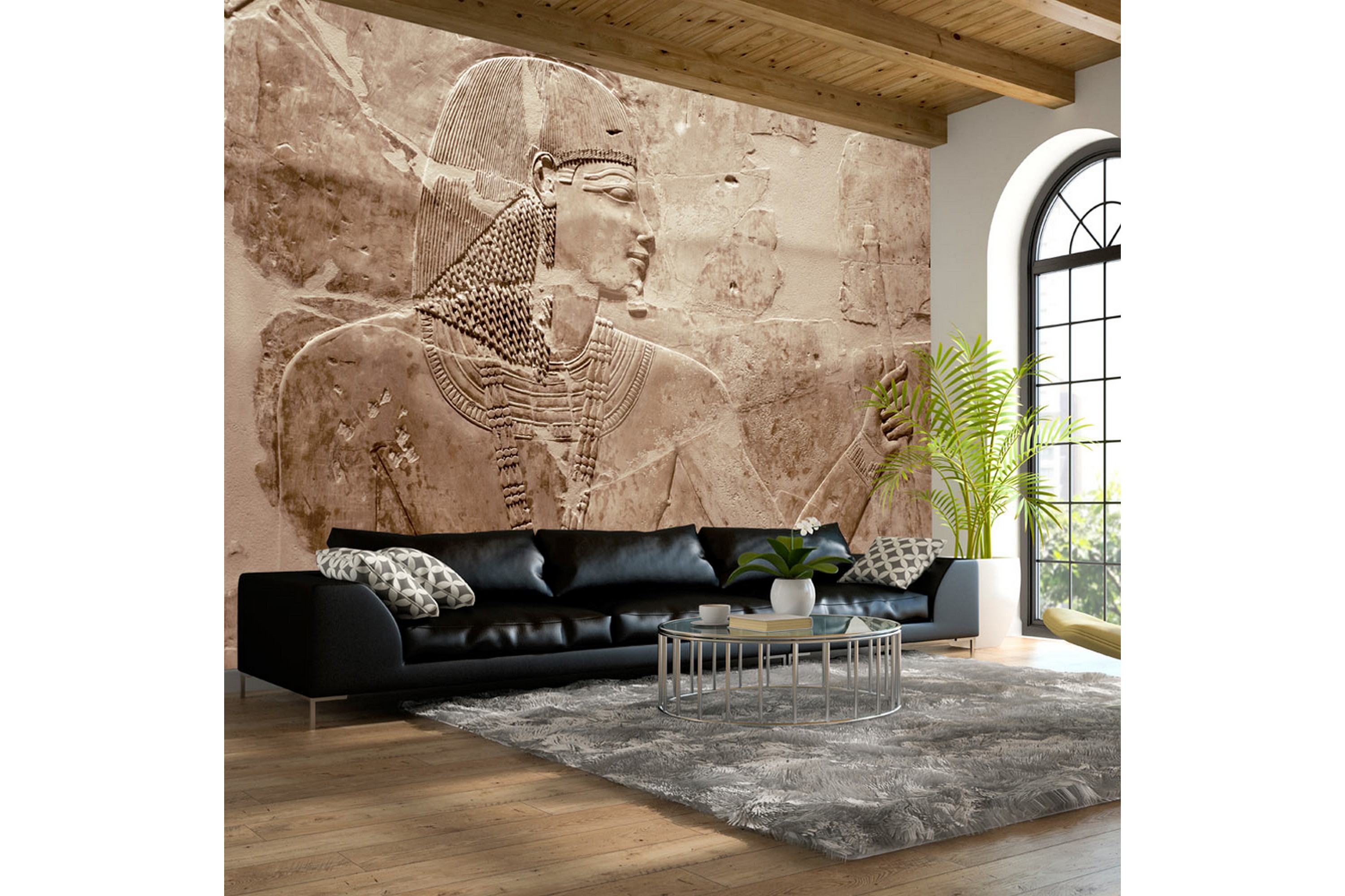 Valokuvatapetti Stone Pharaoh 350x245 - Artgeist sp. z o. o.