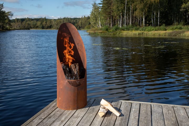 Tulimaljat & tulikorit Bastian 37 cm - Punainen - Sisustustuotteet - Sisustustakka & kamiina - Ulkotilan tulisija & kotakeittiö