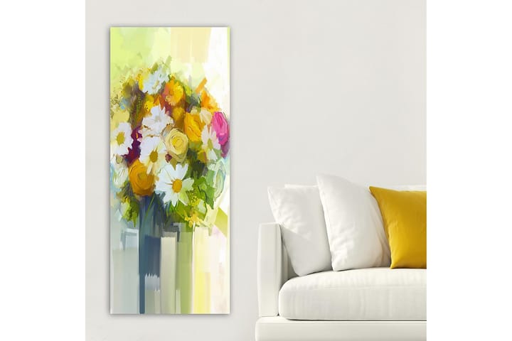 Canvastaulu DKY Floral & Botanical Monivärinen - 50x120 cm - Sisustustuotteet - Taulu & taide - Canvas-taulu