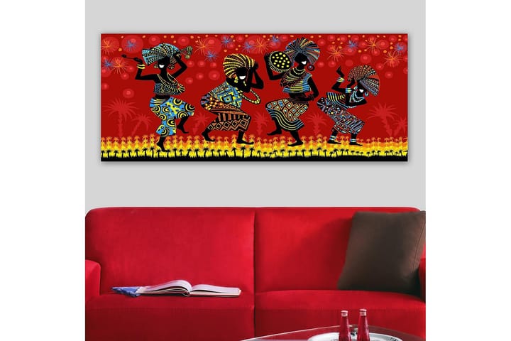 Canvastaulu YTY Culture Monivärinen - 120x50 cm - Sisustustuotteet - Taulu & taide - Canvas-taulu