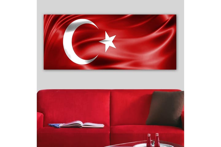 Canvastaulu YTY Flag Monivärinen - 120x50 cm - Sisustustuotteet - Taulu & taide - Canvas-taulu