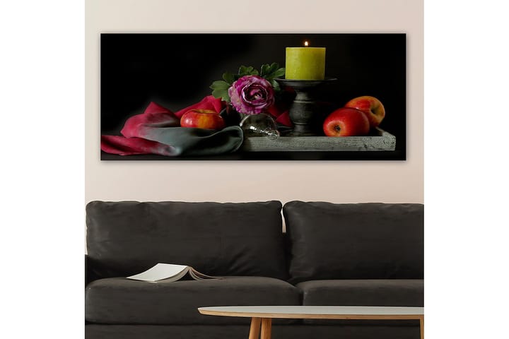 Canvastaulu YTY Floral & Botanical Monivärinen - 120x50 cm - Sisustustuotteet - Taulu & taide - Canvas-taulu