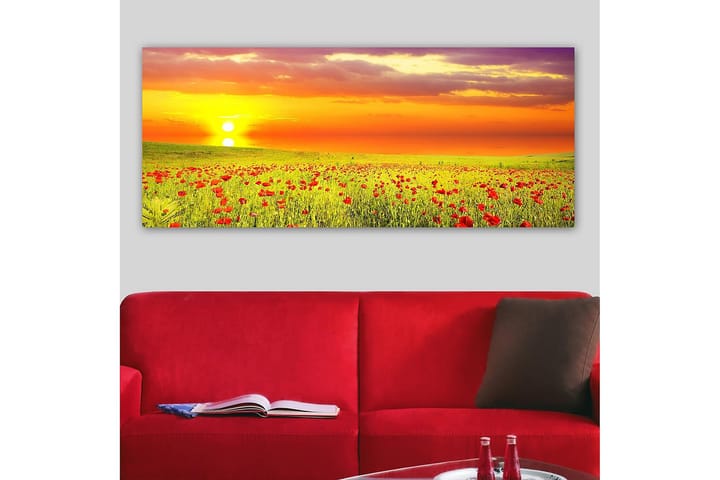 Canvastaulu YTY Floral & Botanical Monivärinen - 120x50 cm - Sisustustuotteet - Taulu & taide - Canvas-taulu